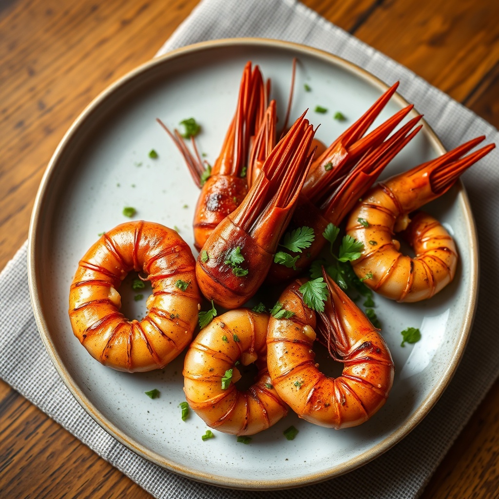 Gambas Sautées